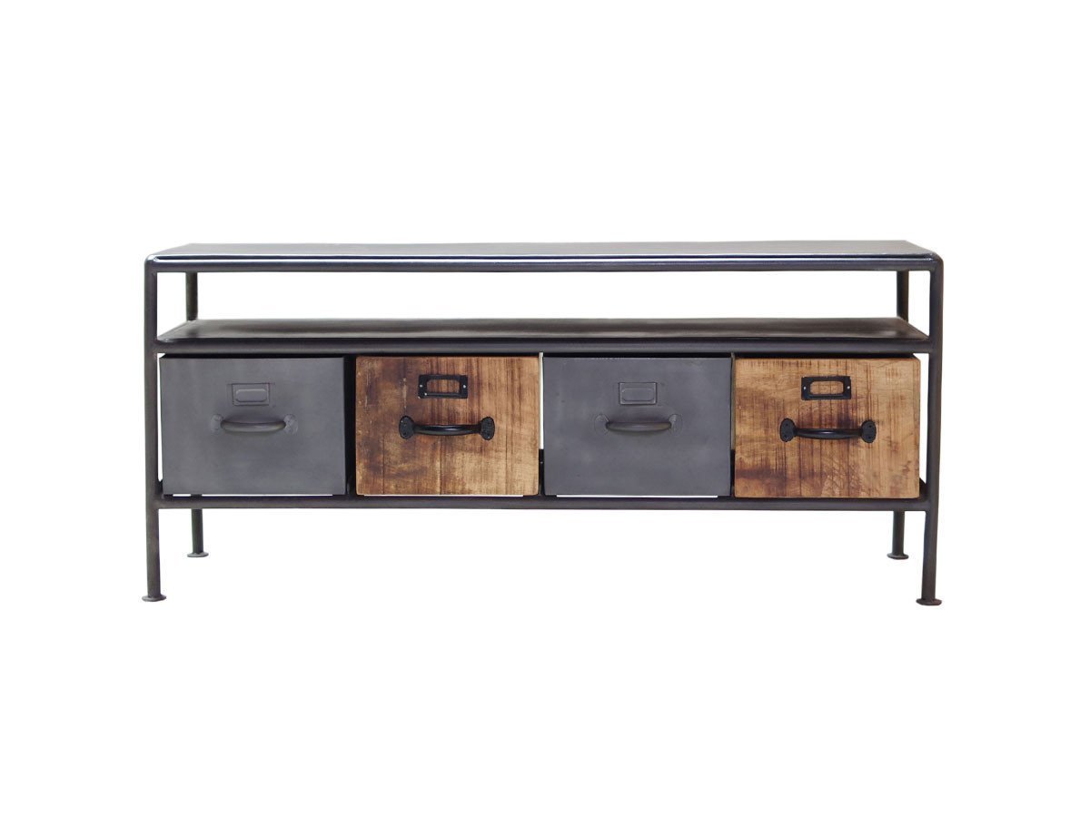 【ライフファニチャー/LIFE FURNITURE / GOODS】のIRON WOODEN TV BOARD / アイアン ウッデン TVボード インテリア・キッズ・メンズ・レディースファッション・服の通販 founy(ファニー) 　送料無料　Free Shipping　コンパクト　Compact, Small Size　ボックス　Boxy, Box Shape　ホーム・キャンプ・アウトドア・お取り寄せ　Home Living / Home & Lifestyle / Camping Gear / Outdoor Camping　家具・インテリア　Home Furniture & Interior. Stylish & Functional Living Spaces　テレビボード・テレビ台　TV Cabinets & Consoles　テレビ台・TVボード　Tv Board　-|ID: prp329100004942170 ipo3291000000037091840