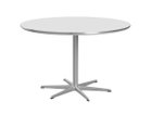 【フリッツ ハンセン/FRITZ HANSEN / GOODS】のTABLE SERIES CIRCULAR / テーブルシリーズ 円形テーブル 6スターベース A825 / A826 天板:ラミネート / ホワイト、脚部:シルバーグレー、サイズ:A825|ID: prp329100004942210 ipo3291000000037092155