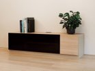 【センス/CENCE / GOODS】のTV BOARD / テレビボード 木扉・ガラス扉 幅136.5cm グレイッシュオーク|ID: prp329100004942234 ipo3291000000037092313