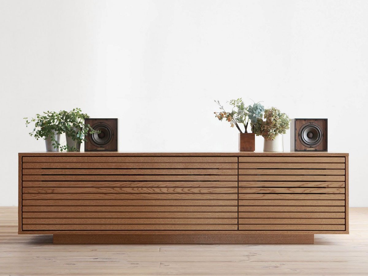 【広松木工/Hiromatsu Furniture / GOODS】のVERA CREPA / ベラクレッパ テレビボード 199 インテリア・キッズ・メンズ・レディースファッション・服の通販 founy(ファニー) 　シンプル　Simple, Minimal　スマート　Smart, Elegant　スリット　Slit, Slit Detail　フレーム　Frame, Outline　ホーム・キャンプ・アウトドア・お取り寄せ　Home Living / Home & Lifestyle / Camping Gear / Outdoor Camping　家具・インテリア　Home Furniture & Interior. Stylish & Functional Living Spaces　テレビボード・テレビ台　TV Cabinets & Consoles　テレビ台・TVボード　Tv Board　「オーク」参考イメージ|ID: prp329100004942240 ipo3291000000037092346