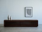 【カーフ/karf / GOODS】のStick Line TV Board / スティック ライン TVボード ウッド: ウォールナット、サイズ:幅220cm|ID: prp329100004942284 ipo3291000000037092606