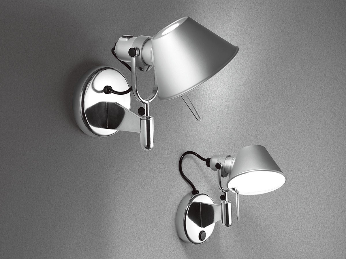 【アルテミデ/Artemide / GOODS】のTOLOMEO Faretto / トロメオ ファレット インテリア・キッズ・メンズ・レディースファッション・服の通販 founy(ファニー) 　送料無料　Free Shipping　イタリア　Italy　バランス　Balance, Style Balance　ホーム・キャンプ・アウトドア・お取り寄せ　Home Living / Home & Lifestyle / Camping Gear / Outdoor Camping　家具・インテリア　Home Furniture & Interior. Stylish & Functional Living Spaces　ライト・照明　Lamps & Lighting Fixtures　左:本商品、右:サイズ違い「マイクロ」|ID: prp329100004942299 ipo3291000000037092712