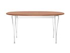 【フリッツ ハンセン/FRITZ HANSEN / GOODS】のTABLE SERIES SUPERELLIPSE / テーブルシリーズ 延長式テーブル スパンレッグ B619 天板:ナチュラルウッド / ウォルナット、脚部:クローム仕上|ID: prp329100004942323 ipo3291000000037275301