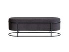 【クラッシュゲート/CRASH GATE】のCUPPS BENCH / カプス ベンチ 幅130cm 張地:チャコールブラウン、専用テーブル:なし|ID: prp329100004942329 ipo3291000000037092918