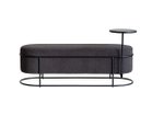 【クラッシュゲート/CRASH GATE】のCUPPS BENCH / カプス ベンチ 幅130cm 張地:チャコールブラウン、専用テーブル:あり|ID: prp329100004942329 ipo3291000000037092919