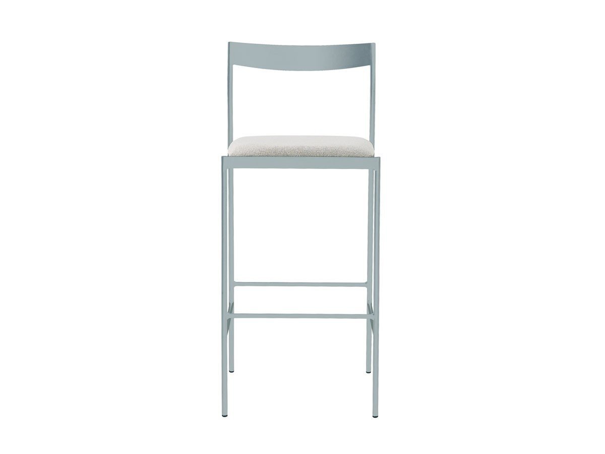 【杉山製作所/Sugiyama Seisakusho / GOODS】のCoFe PF COUNTER CHAIR / コフェ PF カウンターチェア インテリア・キッズ・メンズ・レディースファッション・服の通販 founy(ファニー) 　送料無料　Free Shipping　シンプル　Simple, Minimal　フラット　Flat, Flat Shoes　フレーム　Frame, Outline　ホーム・キャンプ・アウトドア・お取り寄せ　Home Living / Home & Lifestyle / Camping Gear / Outdoor Camping　家具・インテリア　Home Furniture & Interior. Stylish & Functional Living Spaces　チェア・椅子　Seating & Chairs　カウンターチェア・ハイチェア　Bar Stools / High Stools　張地:カノア KGRG グレージュ(Aランク)、フレームサンドブルーグレー、サイズ:座面高72cm|ID: prp329100004943047 ipo3291000000037101100