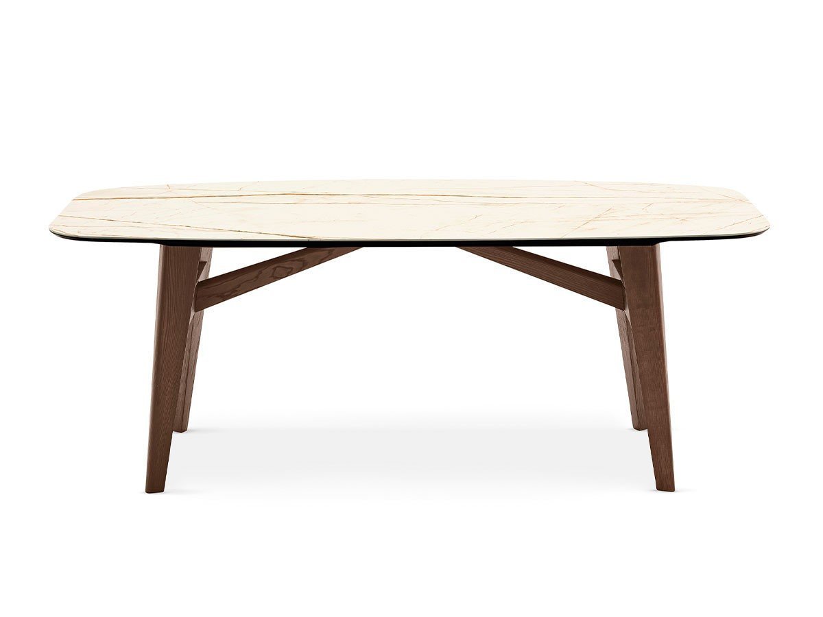 【カリガリス/Calligaris / GOODS】のABREY / アブレイ CS/4127-FB 200 インテリア・キッズ・メンズ・レディースファッション・服の通販 founy(ファニー) 　オーバル　Oval Design　テーブル　Table, Dining Table　ホーム・キャンプ・アウトドア・お取り寄せ　Home Living / Home & Lifestyle / Camping Gear / Outdoor Camping　家具・インテリア　Home Furniture & Interior. Stylish & Functional Living Spaces　テーブル　Dining, Coffee & Side Tables　ダイニングテーブル・食卓テーブル　Dining Tables　天板P27C ゴールデンスタチュアリーマーブル、脚部P12 スモーク|ID: prp329100004943070 ipo3291000000037101294