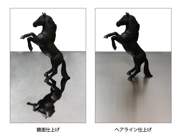 【三代目板金屋/Bankinya / GOODS】のoctagon stool / coffee table / オクタゴン スツール / コーヒーテーブル インテリア・キッズ・メンズ・レディースファッション・服の通販 founy(ファニー) 　テーブル　Table, Dining Table　フォルム　Silhouette, Form　送料無料　Free Shipping　おすすめ　Recommended / Our Picks　ホーム・キャンプ・アウトドア・お取り寄せ　Home Living / Home & Lifestyle / Camping Gear / Outdoor Camping　家具・インテリア　Home Furniture & Interior. Stylish & Functional Living Spaces　チェア・椅子　Seating & Chairs　スツール・バースツール　Stools & Bar Stools　ホーム・キャンプ・アウトドア・お取り寄せ　Home Living / Home & Lifestyle / Camping Gear / Outdoor Camping　家具・インテリア　Home Furniture & Interior. Stylish & Functional Living Spaces　テーブル　Dining, Coffee & Side Tables　ローテーブル・センターテーブル　Coffee & Center Tables　「鏡面仕上げ」と「ヘアライン仕上げ」比較|ID: prp329100004943073 ipo3291000000037101317