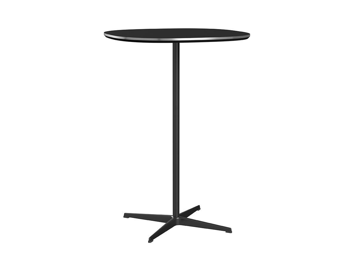【フリッツ ハンセン/FRITZ HANSEN / GOODS】のBAR TABLE SERIES SUPERCIRCULAR / バーテーブルシリーズ スーパー円ハイテーブル A902 インテリア・キッズ・メンズ・レディースファッション・服の通販 founy(ファニー) 　サテン　Satin, Glossy Fabric　テーブル　Table, Dining Table　フレーム　Frame, Outline　ホーム・キャンプ・アウトドア・お取り寄せ　Home Living / Home & Lifestyle / Camping Gear / Outdoor Camping　家具・インテリア　Home Furniture & Interior. Stylish & Functional Living Spaces　テーブル　Dining, Coffee & Side Tables　コンソールテーブル・カウンター机　Console & Hallway Tables　天板:ラミネート / ブラック、脚部:ブラック|ID: prp329100004943074 ipo3291000000037101321