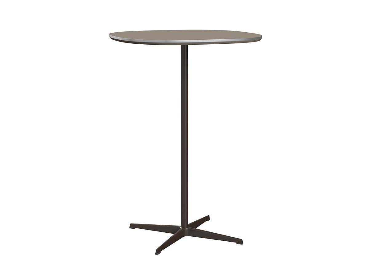 【フリッツ ハンセン/FRITZ HANSEN / GOODS】のBAR TABLE SERIES SUPERCIRCULAR / バーテーブルシリーズ スーパー円ハイテーブル A902 インテリア・キッズ・メンズ・レディースファッション・服の通販 founy(ファニー) 　サテン　Satin, Glossy Fabric　テーブル　Table, Dining Table　フレーム　Frame, Outline　ホーム・キャンプ・アウトドア・お取り寄せ　Home Living / Home & Lifestyle / Camping Gear / Outdoor Camping　家具・インテリア　Home Furniture & Interior. Stylish & Functional Living Spaces　テーブル　Dining, Coffee & Side Tables　コンソールテーブル・カウンター机　Console & Hallway Tables　天板:ラミネート / ブラウンオッタワ、脚部:ブラウンブロンズ|ID: prp329100004943074 ipo3291000000037101322