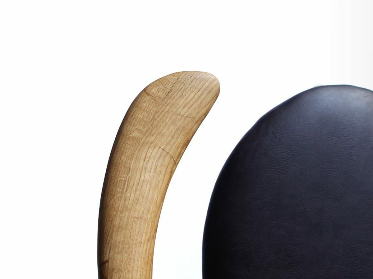 【アデペシュ/a.depeche / GOODS】のsiny chair / サイニー チェア インテリア・キッズ・メンズ・レディースファッション・服の通販 founy(ファニー) 　シンプル　Simple, Minimal　フレーム　Frame, Outline　ヴィンテージ　Vintage Style　ホーム・キャンプ・アウトドア・お取り寄せ　Home Living / Home & Lifestyle / Camping Gear / Outdoor Camping　家具・インテリア　Home Furniture & Interior. Stylish & Functional Living Spaces　チェア・椅子　Seating & Chairs　ダイニングチェア・木製チェア　Dining Chairs　アームオーク ナチュラル、張地:ダークブラウン|ID: prp329100004943147 ipo3291000000037103955