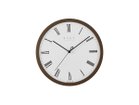 【ノット/Knot / GOODS】のClock Roman / クロック ローマン 文字盤:ホワイト、フレーム:ダークブラウン|ID: prp329100004943268 ipo3291000000037104552