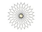 【ヴィトラ/Vitra / GOODS】のWall Clocks Sunflower Clock / ウォール クロック サンフラワー クロック ブラックアッシュ / ブラス|ID: prp329100004943295 ipo3291000000037104658