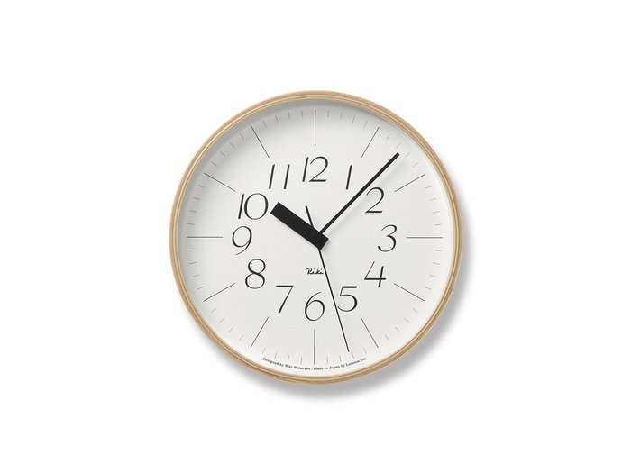 【レムノス/Lemnos / GOODS】のRIKI CLOCK RC / リキ クロック RC 電波時計 WR20-01 インテリア・キッズ・メンズ・レディースファッション・服の通販 founy(ファニー) https://founy.com/ 送料無料 Free Shipping シンプル Simple, Minimal 時計 Watch, Wristwatch ホーム・キャンプ・アウトドア・お取り寄せ Home Living / Home & Lifestyle / Camping Gear / Outdoor Camping 家具・インテリア Home Furniture & Interior. Stylish & Functional Living Spaces その他 インテリア雑貨、家具 Home Decor & Furniture Extras |ID: prp329100004943296 ipo3291000000037104662