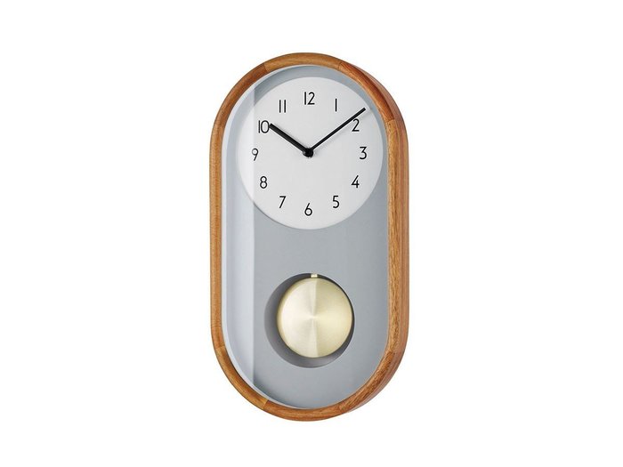 【フライミーパーラー/FLYMEe Parlor / GOODS】のWall Clock / 振り子時計 #116234 インテリア・キッズ・メンズ・レディースファッション・服の通販 founy(ファウニー) https://founy.com/ 送料無料 Free Shipping ウッド Wooden Design クラシカル Classical, Vintage-Inspired コンパクト Compact, Small Size シンプル Simple, Minimal バランス Balance, Style Balance フォルム Silhouette, Form フレーム Frame, Outline エレガント 上品 Elegant 時計 Watch, Wristwatch ホーム・キャンプ・アウトドア・お取り寄せ Home Living / Home & Lifestyle / Camping Gear / Outdoor Camping 家具・インテリア Home Furniture & Interior. Stylish & Functional Living Spaces その他 インテリア雑貨、家具 Home Decor & Furniture Extras |ID: prp329100004943344 ipo3291000000037104876
