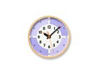【レムノス/Lemnos / GOODS】のfun pun clock with color / ふんぷんくろっく ウィズ カラー プライウッド ライラック|ID: prp329100004943387 ipo3291000000037105054