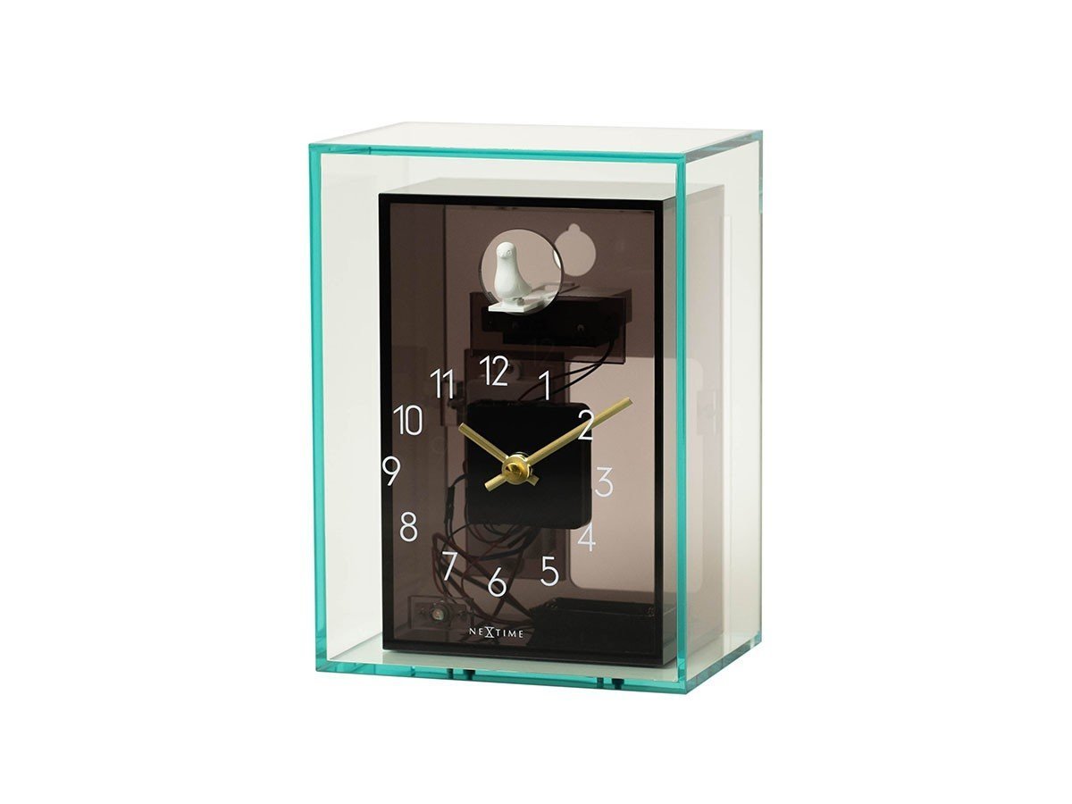 【ネクスタイム/NeXtime / GOODS】のLucent Series Acrylic CucKoo / ルーセントシリーズ アクリリック クックー インテリア・キッズ・メンズ・レディースファッション・服の通販 founy(ファニー) 　送料無料　Free Shipping　アクリル　Acrylic Material　クラシカル　Classical, Vintage-Inspired　フォルム　Silhouette, Form　時計　Watch, Wristwatch　ホーム・キャンプ・アウトドア・お取り寄せ　Home Living / Home & Lifestyle / Camping Gear / Outdoor Camping　家具・インテリア　Home Furniture & Interior. Stylish & Functional Living Spaces　その他 インテリア雑貨、家具　Home Decor & Furniture Extras　-|ID: prp329100004943421 ipo3291000000037105176