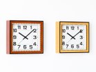 【フライミーパーラー/FLYMEe Parlor / GOODS】のWall Clock / ウォールクロック #107844 左:カフェブラウン、右:オーク|ID: prp329100004943426 ipo3291000000037105192