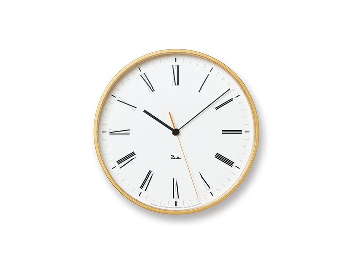 【レムノス/Lemnos / GOODS】のRIKI ROMAN CLOCK / リキ ローマン クロック インテリア・キッズ・メンズ・レディースファッション・服の通販 founy(ファニー) https://founy.com/ 送料無料 Free Shipping シンプル Simple, Minimal バランス Balance, Style Balance モダン Modern, Contemporary 時計 Watch, Wristwatch ホーム・キャンプ・アウトドア・お取り寄せ Home Living / Home & Lifestyle / Camping Gear / Outdoor Camping 家具・インテリア Home Furniture & Interior. Stylish & Functional Living Spaces その他 インテリア雑貨、家具 Home Decor & Furniture Extras |ID: prp329100004943434 ipo3291000000037105225