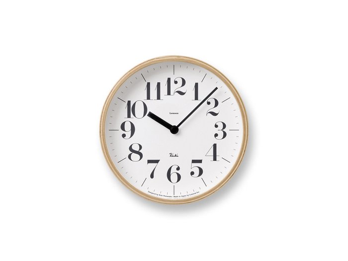 【レムノス/Lemnos / GOODS】のRIKI CLOCK / リキ クロック WR-0401 S インテリア・キッズ・メンズ・レディースファッション・服の通販 founy(ファニー) https://founy.com/ ギフト プレゼント Gift / Present シンプル Simple, Minimal 時計 Watch, Wristwatch ホーム・キャンプ・アウトドア・お取り寄せ Home Living / Home & Lifestyle / Camping Gear / Outdoor Camping 家具・インテリア Home Furniture & Interior. Stylish & Functional Living Spaces その他 インテリア雑貨、家具 Home Decor & Furniture Extras |ID: prp329100004943467 ipo3291000000037105319