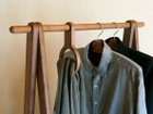 【コサイン/cosine / GOODS】のDRESS RACK WIDE / ドレスラック ワイド フック(別売り)使用イメージウッド:ウォルナット|ID: prp329100004943531 ipo3291000000037105534