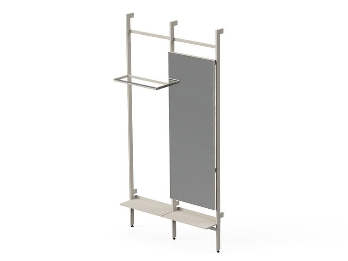 【スティール/stiiilll / GOODS】のShelf double mirrorL hanger bar set / シェルフ 2台 ミラーL + ハンガーバー セット インテリア・キッズ・メンズ・レディースファッション・服の通販 founy(ファウニー) https://founy.com/ スタンド Stand Collar, Upright Stand スリム Slim, Slim Fit フォルム Silhouette, Form フレーム Frame, Outline プレート Plate, Dish モダン Modern, Contemporary ホーム・キャンプ・アウトドア・お取り寄せ Home Living / Home & Lifestyle / Camping Gear / Outdoor Camping 家具・インテリア Home Furniture & Interior. Stylish & Functional Living Spaces ミラー・ドレッサー Mirrors & Dressers 壁掛けミラー・全身鏡・スタンドミラー Wall Mirror ホーム・キャンプ・アウトドア・お取り寄せ Home Living / Home & Lifestyle / Camping Gear / Outdoor Camping 家具・インテリア Home Furniture & Interior. Stylish & Functional Living Spaces ミラー・ドレッサー Mirrors & Dressers ドレッサー・ミラー付き化粧台 Vanity Table for Bedroom |ID: prp329100004943589 ipo3291000000037105830