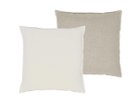 【デザイナーズ ギルド/DESIGNERS GUILD / GOODS】のBrera Lino Cushion / ブレラ リノ クッション 43 × 43cm アラバスター & ナチュラル|ID: prp329100004943680 ipo3291000000037106358