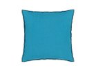 【デザイナーズ ギルド/DESIGNERS GUILD / GOODS】のBrera Lino Cushion / ブレラ リノ クッション 43 × 43cm インディアンオーシャン & ティール(表面)|ID: prp329100004943680 ipo3291000000037106365