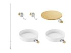 【ドロー ア ライン/DRAW A LINE / GOODS】のWorkspace Set / はらぺこめがねの仕事と周辺 セット 本商品はこちらのパーツがセットになっています(ホワイト)セット内容:テンションロッド|ID: prp329100004943703 ipo3291000000037106609