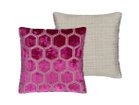 【デザイナーズ ギルド/DESIGNERS GUILD / GOODS】のManipur Cushion / マニプール クッション 43 × 43cm フューシャ|ID: prp329100004943768 ipo3291000000037107139