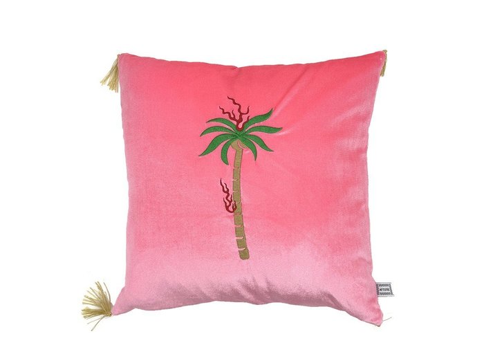 【アフテル/AFTERU / GOODS】のVELOR CUSHION COVER PALM TREE / ベロア クッションカバー(パームツリー) インテリア・キッズ・メンズ・レディースファッション・服の通販 founy(ファニー) https://founy.com/ クッション Cushion, Throw Pillow タッセル Tassel, Fringe ベロア Velour, Soft Velvet モチーフ Motif, Design Theme ホーム・キャンプ・アウトドア・お取り寄せ Home Living / Home & Lifestyle / Camping Gear / Outdoor Camping 家具・インテリア Home Furniture & Interior. Stylish & Functional Living Spaces その他 インテリア雑貨、家具 Home Decor & Furniture Extras |ID: prp329100004943780 ipo3291000000037107300