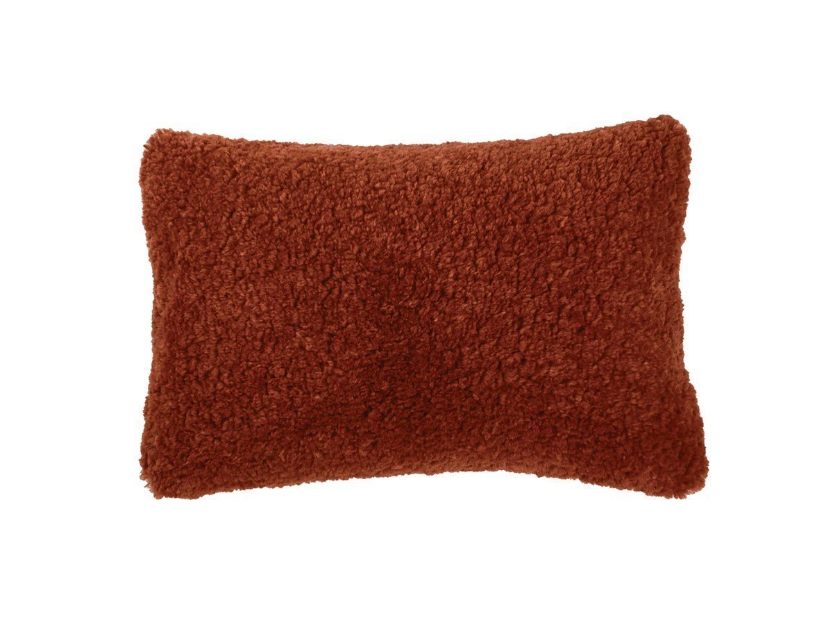 【カサマンス/CASAMANCE / GOODS】のBharal Cushion / バラル クッション 60 × 40cm インテリア・キッズ・メンズ・レディースファッション・服の通販 founy(ファニー) 　送料無料　Free Shipping　クッション　Cushion, Throw Pillow　サテン　Satin, Glossy Fabric　シンプル　Simple, Minimal　テクスチャー　Texture, Textured Fabric　フランス　France, French　モコモコ　Fuzzy, Fluffy　ホーム・キャンプ・アウトドア・お取り寄せ　Home Living / Home & Lifestyle / Camping Gear / Outdoor Camping　家具・インテリア　Home Furniture & Interior. Stylish & Functional Living Spaces　その他 インテリア雑貨、家具　Home Decor & Furniture Extras　テラコッタ|ID: prp329100004943809 ipo3291000000037107483