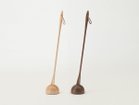 【コサイン/cosine / GOODS】のSHOEHORN & STAND / 靴べら&スタンド Lセット 左:[靴ベラ]メープル、[スタンド]メープル、右:[靴ベラ]ウォルナット、[スタンド]ウォルナット&|ID: prp329100004944030 ipo3291000000037108985