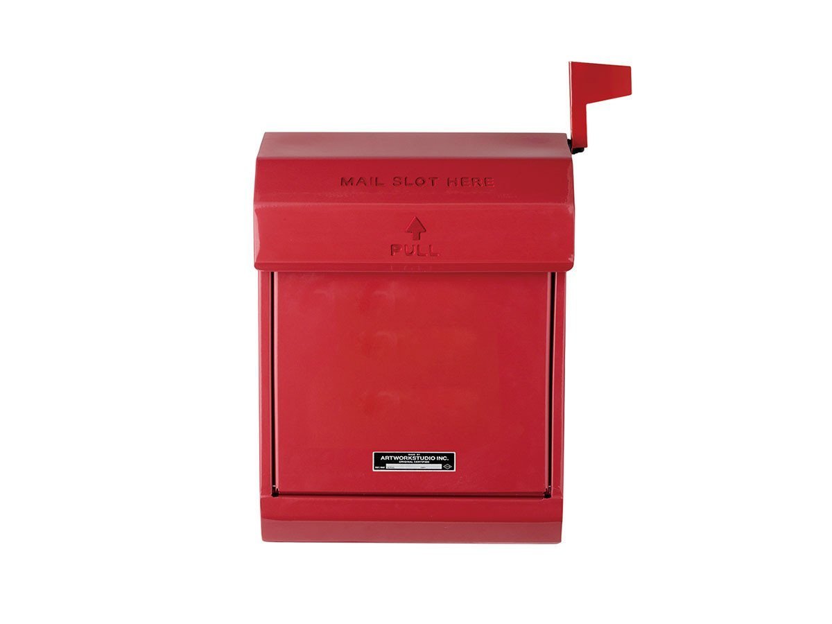 【アートワークスタジオ/ART WORK STUDIO / GOODS】のMail box 2 / メールボックス 2(フラッグ付) インテリア・キッズ・メンズ・レディースファッション・服の通販 founy(ファニー) 　送料無料　Free Shipping　アメリカン　American Style　スリム　Slim, Slim Fit　パウダー　Powder, Soft Tone　ホーム・キャンプ・アウトドア・お取り寄せ　Home Living / Home & Lifestyle / Camping Gear / Outdoor Camping　家具・インテリア　Home Furniture & Interior. Stylish & Functional Living Spaces　その他 インテリア雑貨、家具　Home Decor & Furniture Extras　レッド|ID: prp329100004944037 ipo3291000000037109035