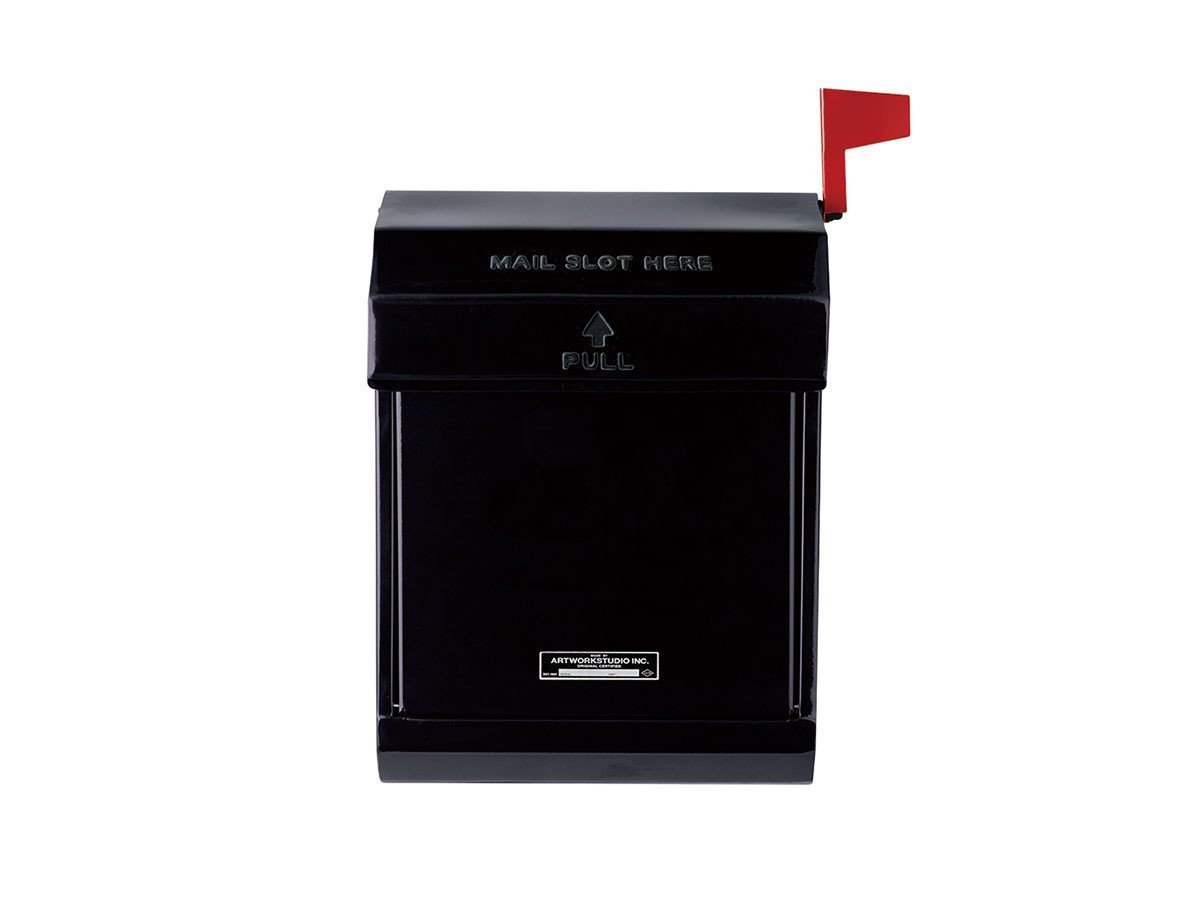 【アートワークスタジオ/ART WORK STUDIO / GOODS】のMail box 2 / メールボックス 2(フラッグ付) インテリア・キッズ・メンズ・レディースファッション・服の通販 founy(ファニー) 　送料無料　Free Shipping　アメリカン　American Style　スリム　Slim, Slim Fit　パウダー　Powder, Soft Tone　ホーム・キャンプ・アウトドア・お取り寄せ　Home Living / Home & Lifestyle / Camping Gear / Outdoor Camping　家具・インテリア　Home Furniture & Interior. Stylish & Functional Living Spaces　その他 インテリア雑貨、家具　Home Decor & Furniture Extras　ブラック|ID: prp329100004944037 ipo3291000000037109041