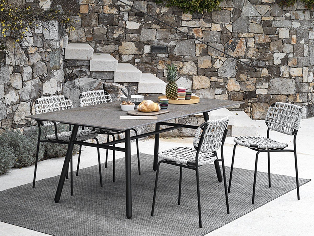 【コヌビア/connubia / GOODS】のYO! / ヨー! CB/4812-FR 160-E インテリア・キッズ・メンズ・レディースファッション・服の通販 founy(ファニー) 　コーティング　Coating, Coated Finish　シンプル　Simple, Minimal　テーブル　Table, Dining Table　マーブル　Marble, Marble Pattern　天板P23C ポーフィリーブラウン|ID: prp329100004944155 ipo3291000000037109816