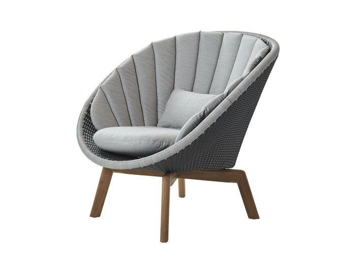 【ケインライン/Cane-line / GOODS】のPeacock Lounge Chair / ピーコック ラウンジチェアー インテリア・キッズ・メンズ・レディースファッション・服の通販 founy(ファニー) https://founy.com/ アウトドア Outdoor Clothing クッション Cushion, Throw Pillow シルバー Silver, Metallic Silver フレーム Frame, Outline ラタン Rattan, Woven Rattan リラックス Relax, Relaxed Fit |ID: prp329100004944158 ipo3291000000037109840