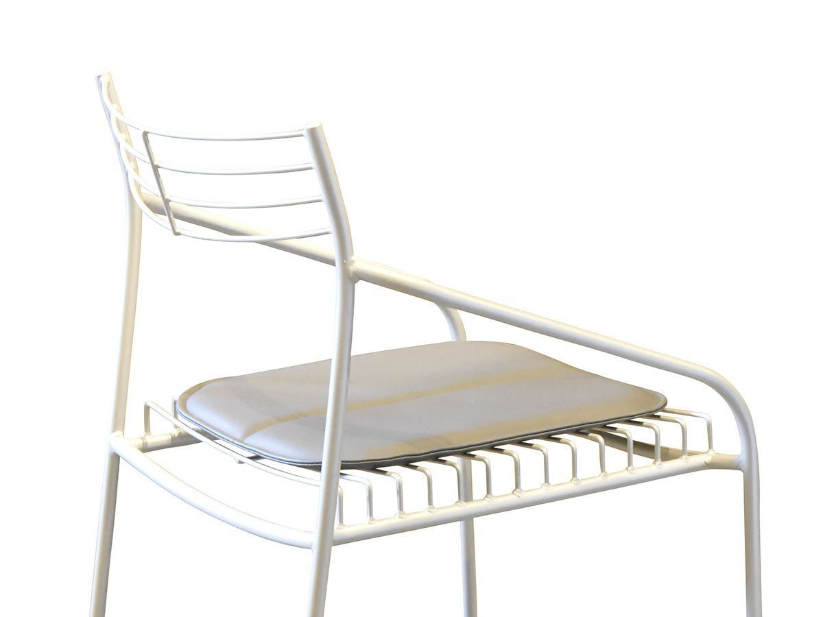 【杉山製作所/Sugiyama Seisakusho / GOODS】のCoFe PF OUTDOOR SIDE CHAIR / コフェ PF アウトドア サイドチェア インテリア・キッズ・メンズ・レディースファッション・服の通販 founy(ファニー) 　送料無料　Free Shipping　アウトドア　Outdoor Clothing　クッション　Cushion, Throw Pillow　フレーム　Frame, Outline　専用クッション(グレー)|ID: prp329100004944166 ipo3291000000037109898