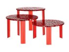 【カルテル/Kartell / GOODS】のT-TABLE / ティーテーブル ハイ レッド|ID: prp329100004944206 ipo3291000000037110133