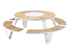 【エクストレミス/extremis / GOODS】のPantagruel picnic + Inumbra / パンタグリュエル ピクニック + インアンブラ ウッド:イロコウッド、フレーム:ホワイト × ホワイトターンテーブル|ID: prp329100004944294 ipo3291000000037110609