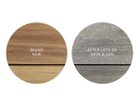 【エクストレミス/extremis / GOODS】のPantagruel picnic + Inumbra / パンタグリュエル ピクニック + インアンブラ 木材部分は太陽や雨にさらされることで徐々に色がシルバーグレーに変化し、表面が荒くなっていきます。経年|ID: prp329100004944294 ipo3291000000037110611