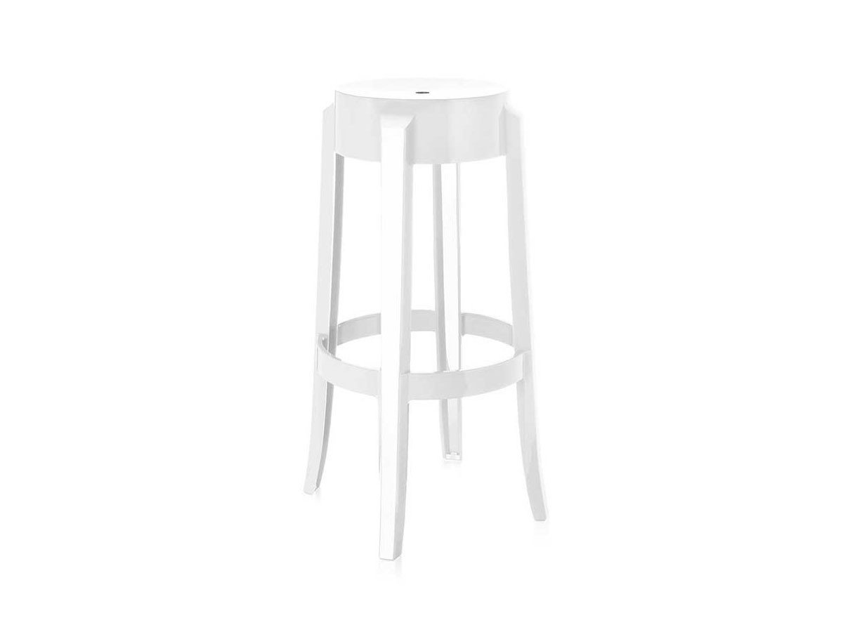 【カルテル/Kartell / GOODS】のCHARLES GHOST / チャールズゴースト ハイ75 インテリア・キッズ・メンズ・レディースファッション・服の通販 founy(ファニー) 　送料無料　Free Shipping　フォーマル　Formal, Dressy　グロッシーホワイト|ID: prp329100004944313 ipo3291000000037110715