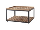 【ケインライン/Cane-line / GOODS】のLevel Coffee Table Square Teak / レベル コーヒーテーブル スクエア チーク ラバグレー|ID: prp329100004944357 ipo3291000000037110957