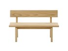 【ボタン/Botan / GOODS】のBench 122 / ベンチ 122 背付タイプ ウッド:パイン(無塗装)|ID: prp329100004944389 ipo3291000000037111123