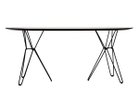 【マスプロダクションズ/MASSPRODUCTIONS / GOODS】のTIO DINING TABLE / ティオ ダイニングテーブル オーバル 175 × 70 ブラック RAL 9005|ID: prp329100004944399 ipo3291000000037111198