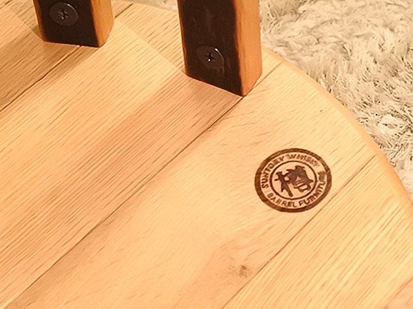 【サントリー樽ものがたり/Suntory Taru / GOODS】のBarrel Stand Table / バレル スタンドテーブル インテリア・キッズ・メンズ・レディースファッション・服の通販 founy(ファニー) 　送料無料　Free Shipping　スタンド　Stand Collar, Upright Stand　テーブル　Table, Dining Table　焼き印参考イメージ|ID: prp329100004944404 ipo3291000000037111219