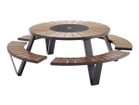 【エクストレミス/extremis / GOODS】のPantagruel picnic + Inumbrina / パンタグリュエル ピクニック + インアンブリーナ Φ380 ウッド:ヘルウッド、フレーム:アース × ブラックターンテーブル|ID: prp329100004944412 ipo3291000000037111252
