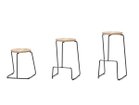 【エクストレミス/extremis / GOODS】のTiki / ティキ ロー 座面:オーク(屋内仕様)、脚部:ブラック|ID: prp329100004944415 ipo3291000000037111275