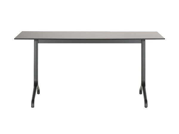 【ヴィトラ/Vitra / GOODS】のBelleville Table / ベルヴィル テーブル レクタングラー W1600 × D750mm インテリア・キッズ・メンズ・レディースファッション・服の通販 founy(ファニー) 　アウトドア　Outdoor Clothing　クラシック　Classic, Timeless Style　コーティング　Coating, Coated Finish　テーブル　Table, Dining Table　パウダー　Powder, Soft Tone　フレーム　Frame, Outline　ワーク　Workwear, Utility Style　天板:HPLソリッドコア材 / ブラック(アウトドア対応)|ID: prp329100004944508 ipo3291000000037111889