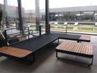 【その他のブランド/Other】のCARRIBEAN Sofa / カリビアン 305180 ソファ アームレス 座クッション下のベースには、耐久性に優れ、水はけのよいメッシュ素材を採用しています。|ID: prp329100004944588 ipo3291000000037112374